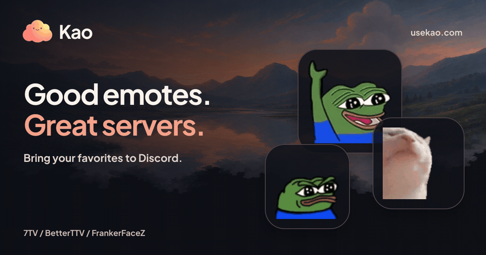 Kao emote artwork